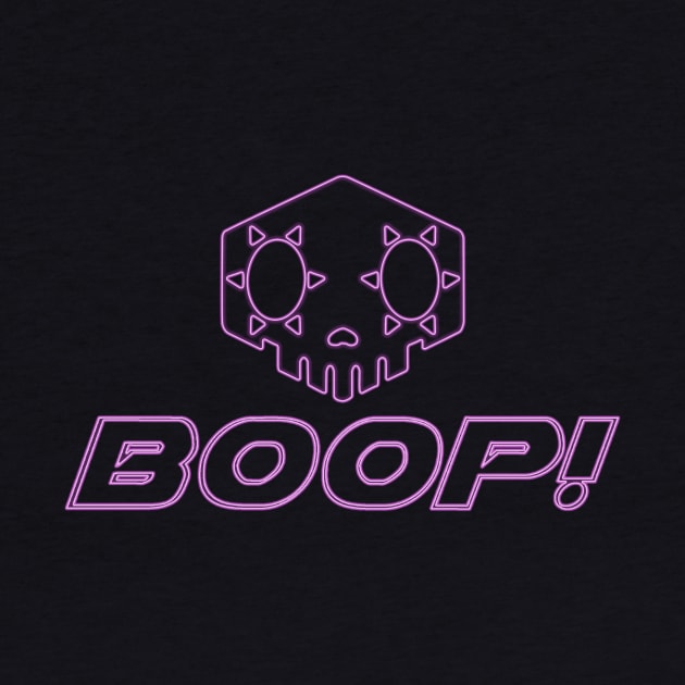 Overwatch - Sombra "BOOP!" Logo by wyckedguitarist